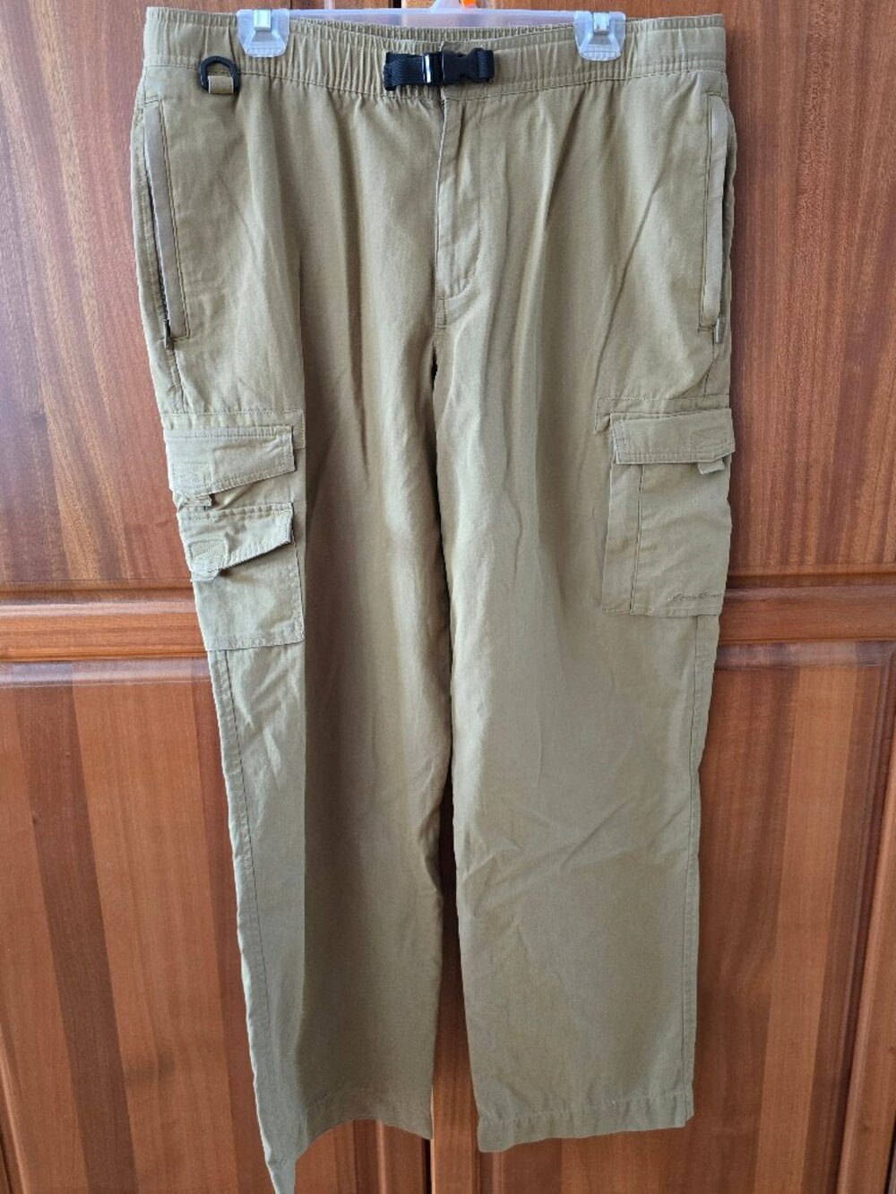 Eddie Bauer hiking fast dry cargo pants men size medium